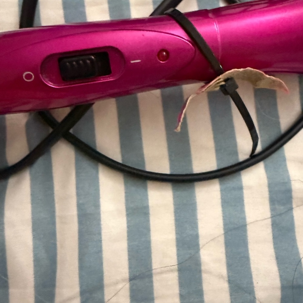 Pink Hair Styling Tool